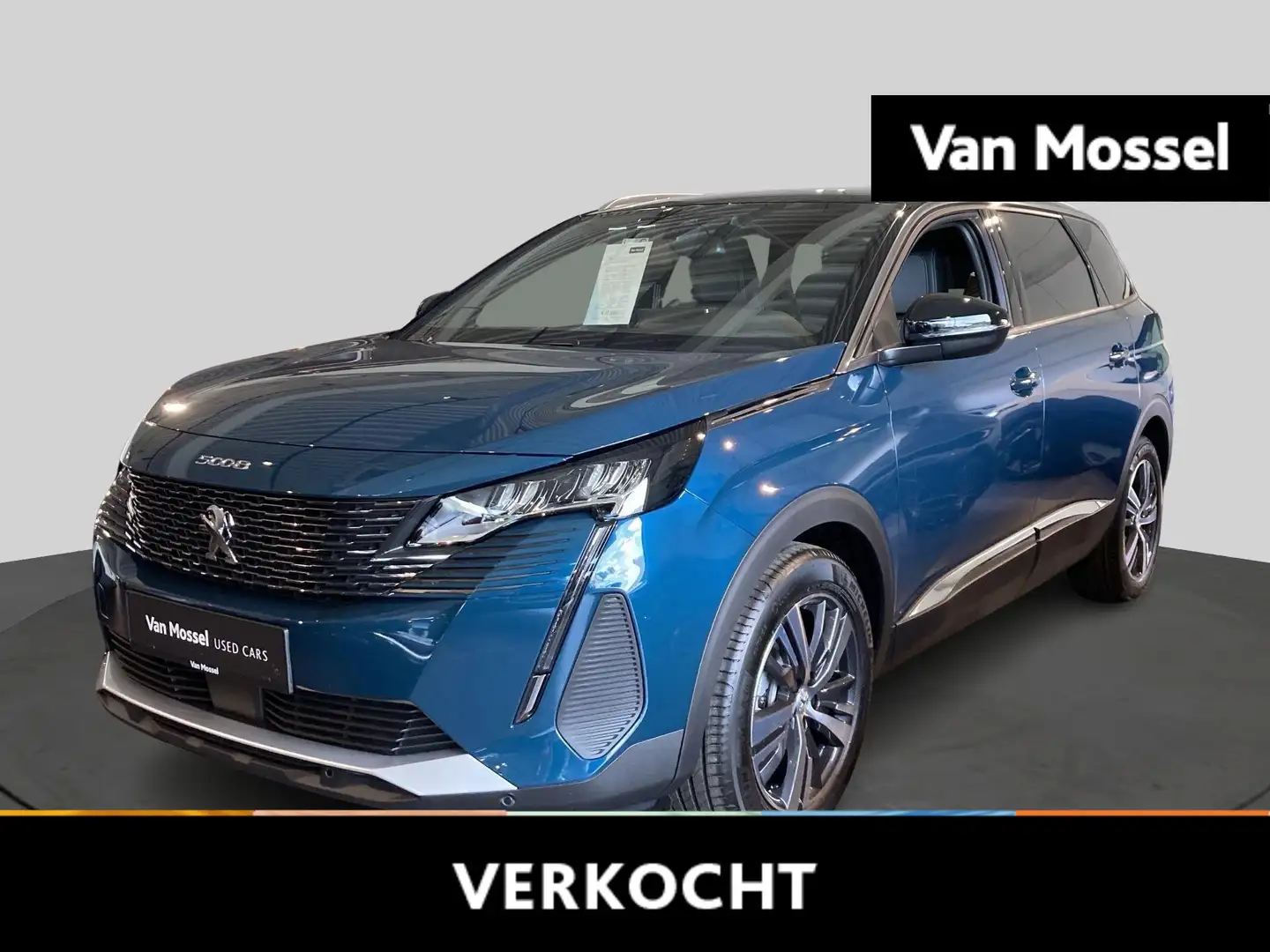 Peugeot 5008 1.2 HYBRID 136 e-DSC6 Allure Pack Bleu - 1