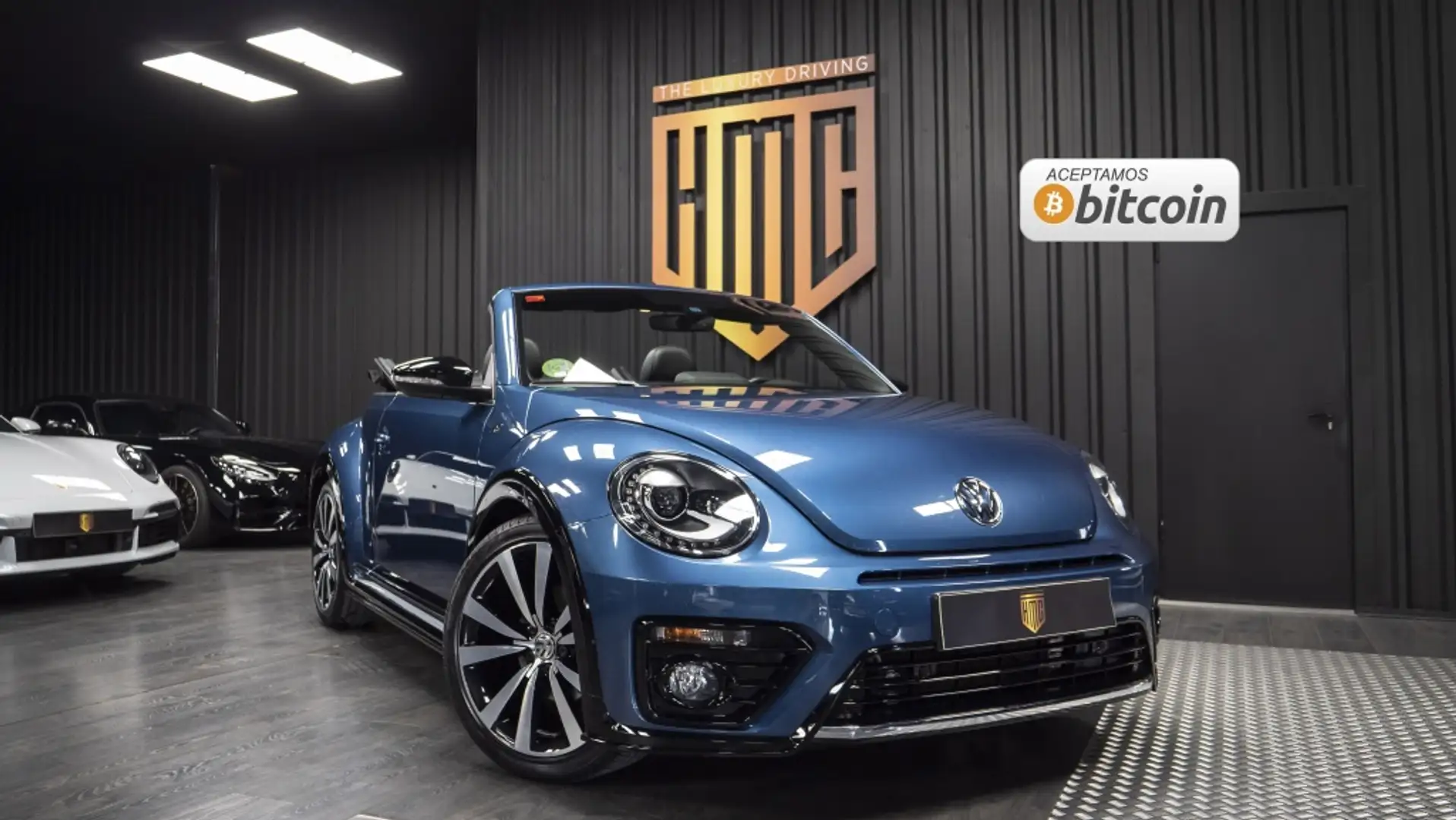 Volkswagen Beetle Cabrio 2.0TDI R-Line DSG 110kW Blau - 1