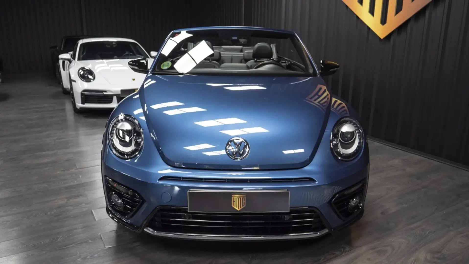 Volkswagen Beetle Cabrio 2.0TDI R-Line DSG 110kW Blau - 2