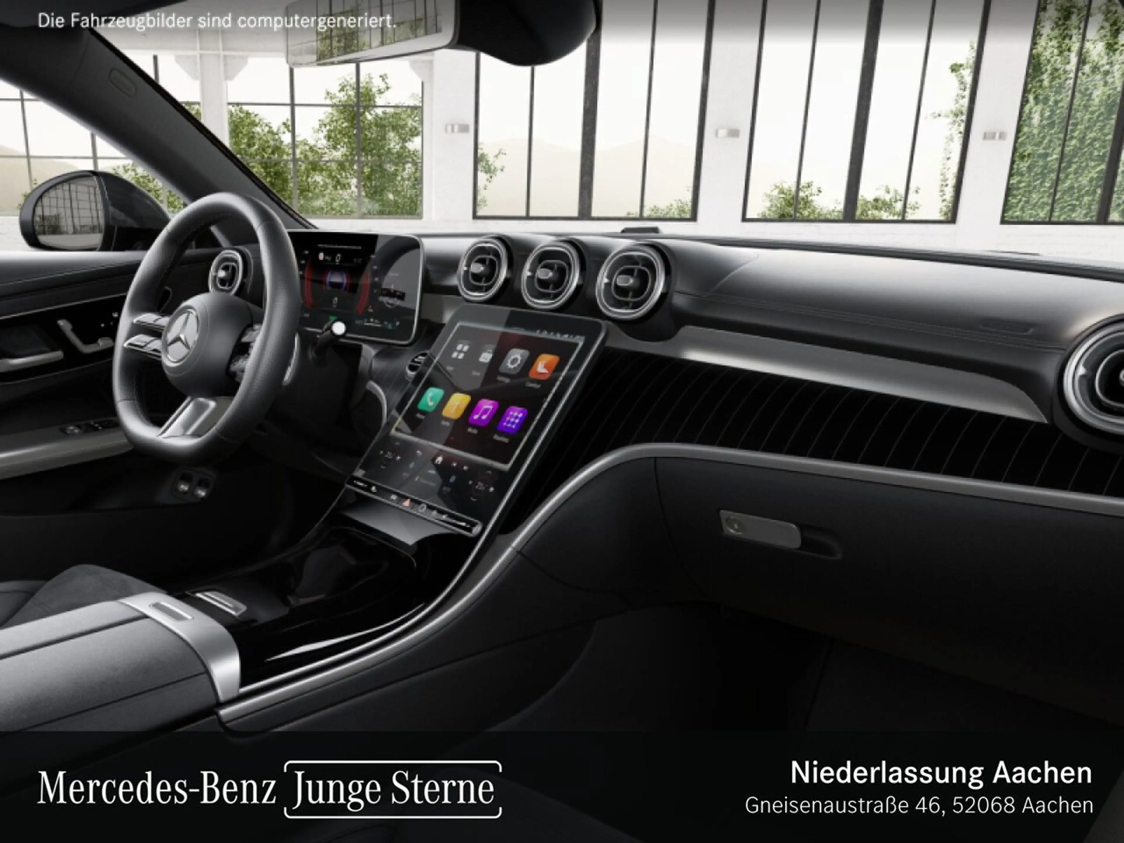 Mercedes-Benz CLE 300 e AMG+NIGHT+PANO+360+KEYLESS+9G — photo 11