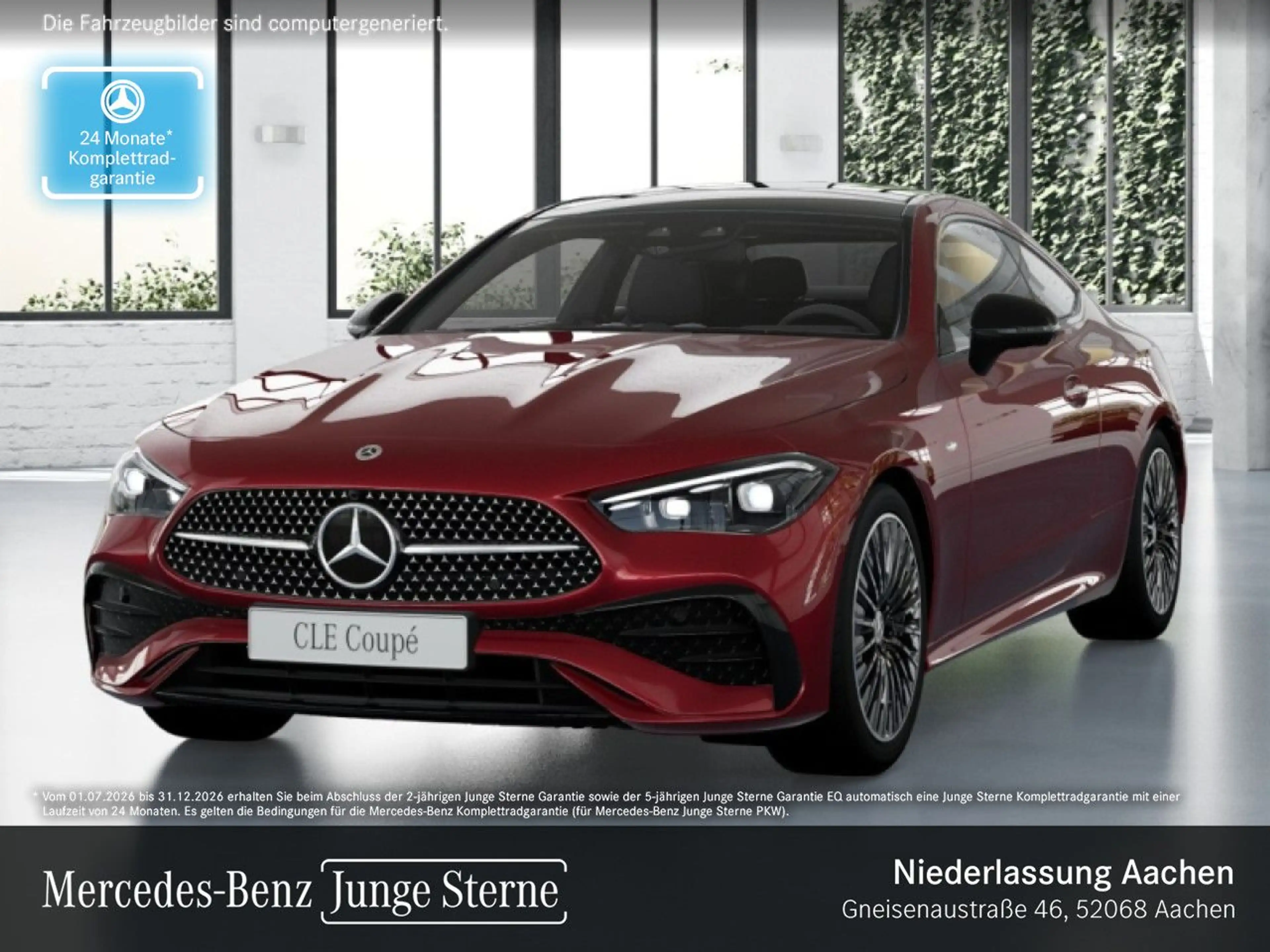 Mercedes-Benz CLE 300 e AMG+NIGHT+PANO+360+KEYLESS+9G