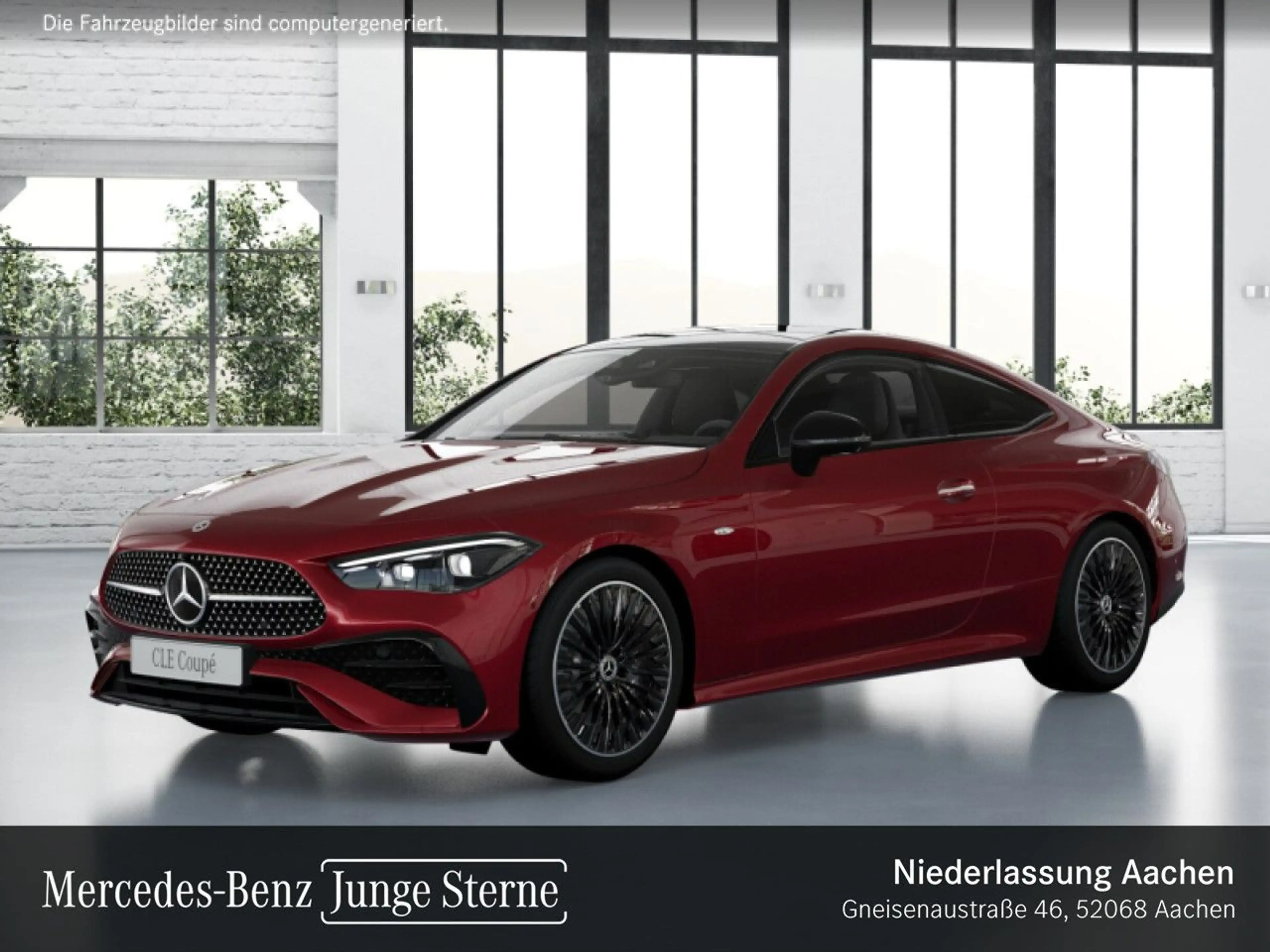 Mercedes-Benz CLE 300 e AMG+NIGHT+PANO+360+KEYLESS+9G — photo 14
