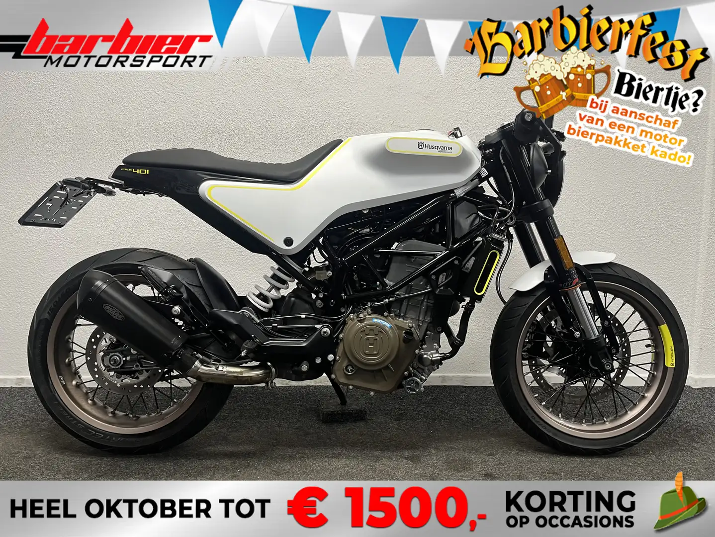 Husqvarna Vitpilen 401 Wit - 1