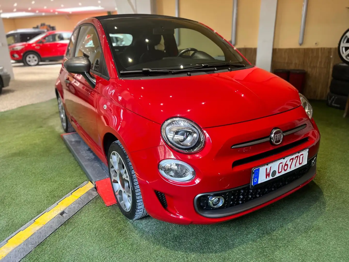 Fiat 500C Rojo - 1