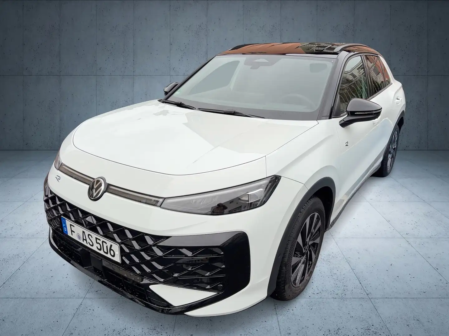 Volkswagen T-Roc 1.5 eTSI R-Line DSG Black Style IQ.Light IQ.Drive Blanc - 1