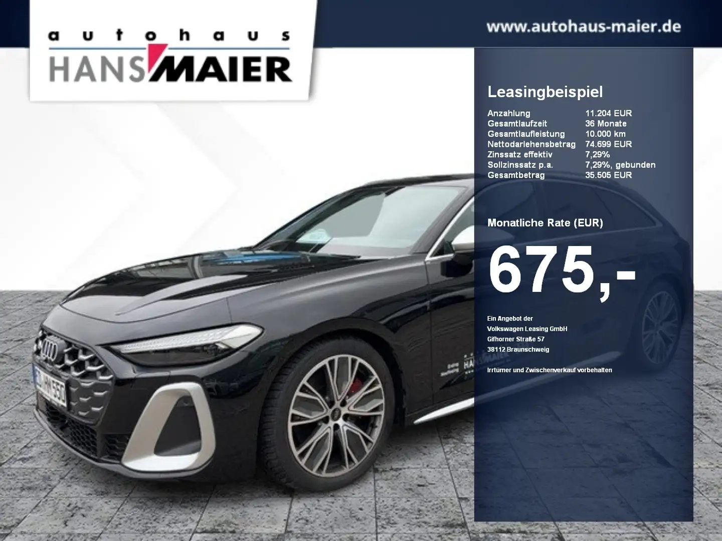 Audi S5 Avant TFSI quattro S tronic Navi Matrix B&O Schwarz - 1