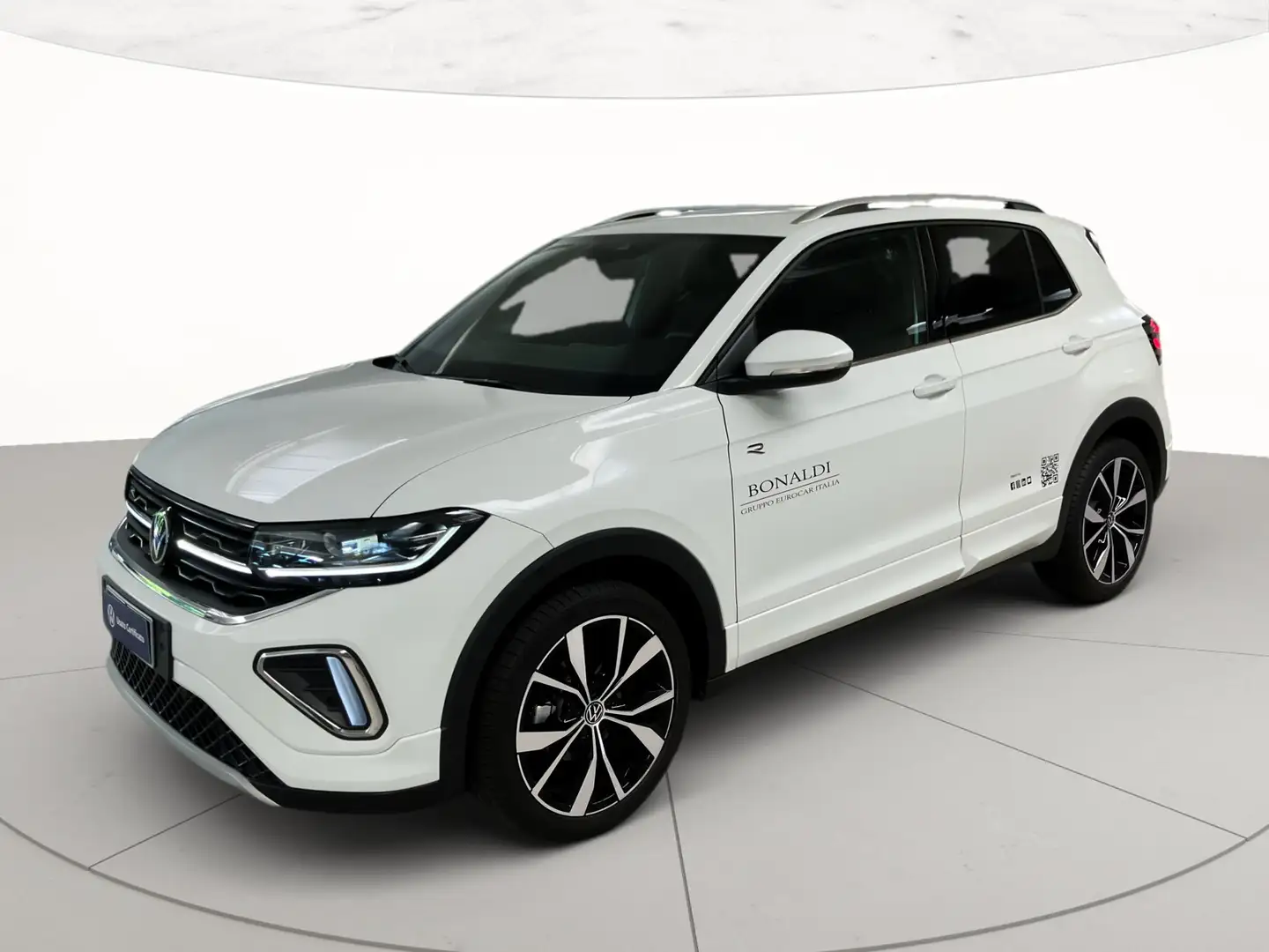 Volkswagen T-Cross 1.0 tsi r-line 115cv Bianco - 1