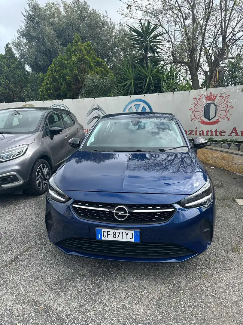 Opel Corsa 1.2 Elegance Neopatentati Blau - 1