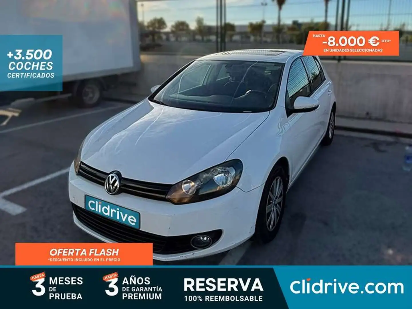 Volkswagen Golf Plus 1.6TDI Sport Blanco - 1