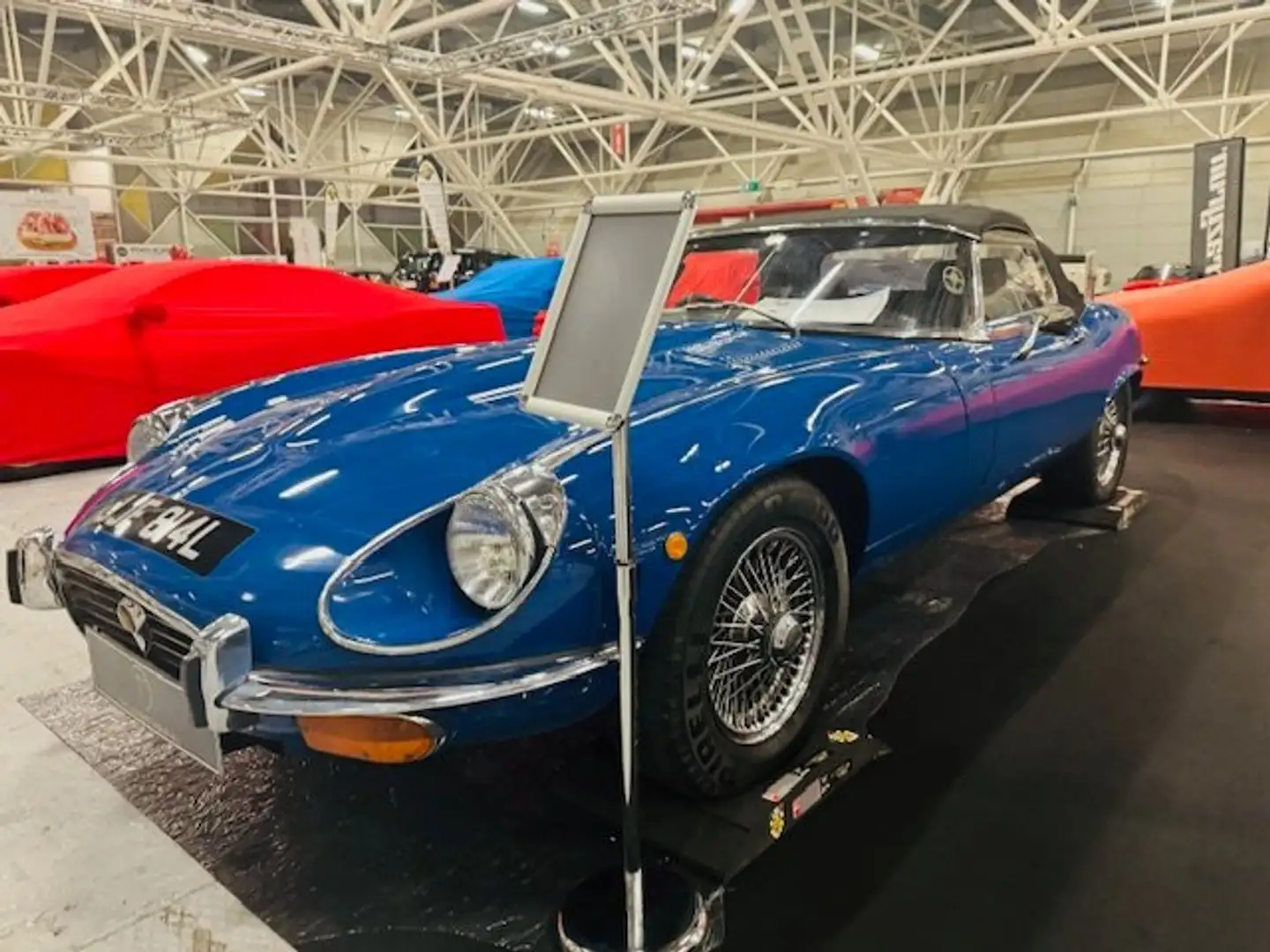 Jaguar E-Type CABRIO V12 AUTOMATICA Mavi - 1