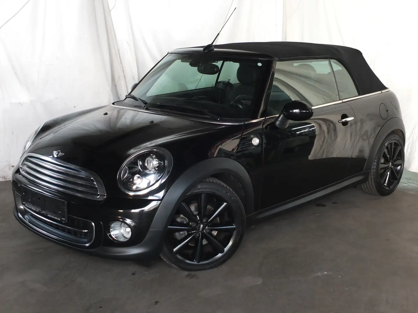 MINI Cooper Cabrio COOPER LEDER XENON NAVI PDC SHZ SPORT BUTTON Schwarz - 2