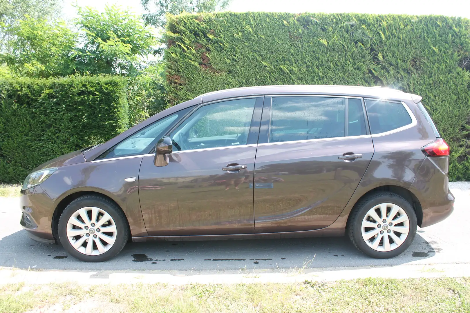 Opel Zafira LPG + CNG + Benzine Full Option Brun - 2