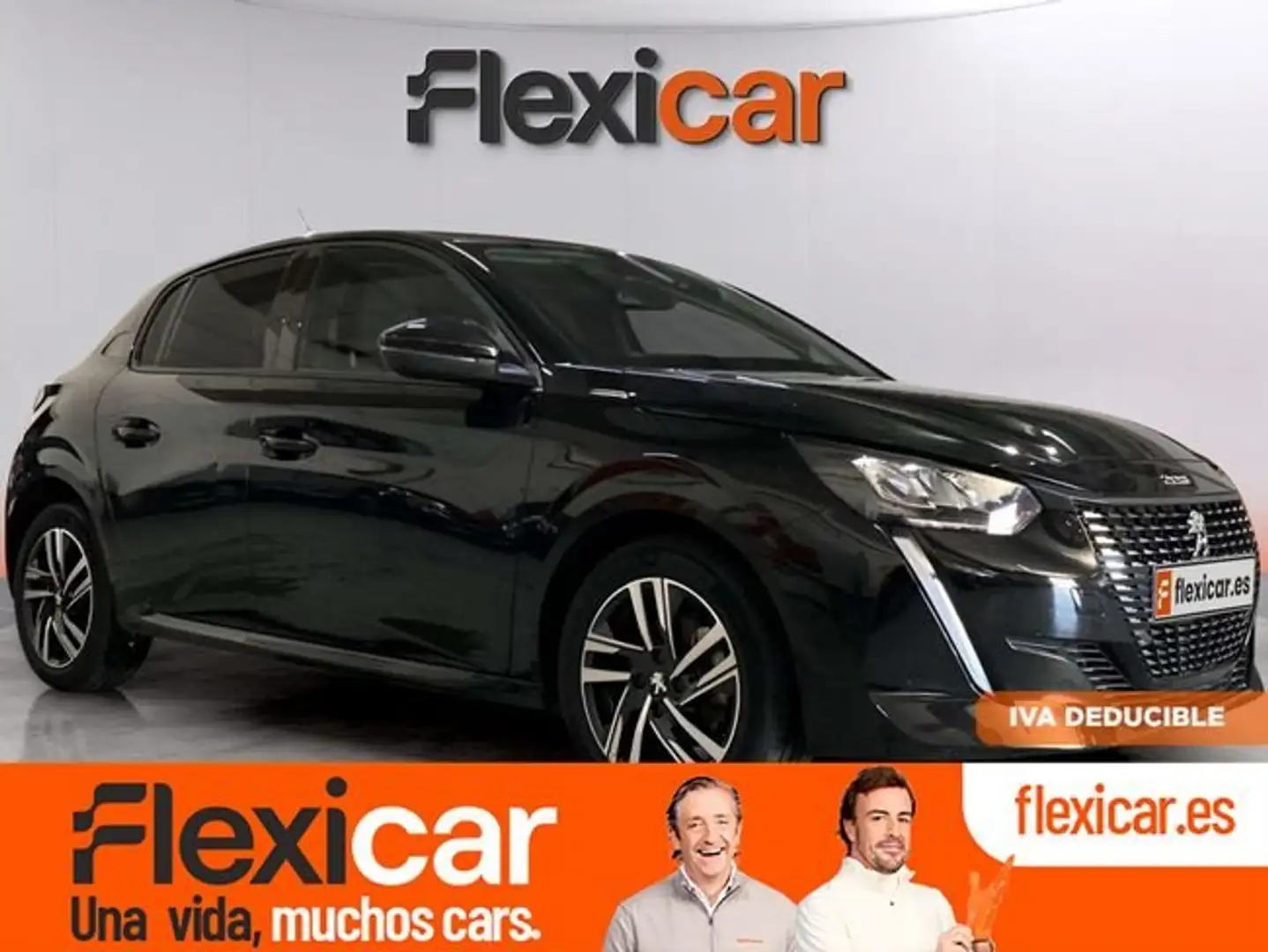 Peugeot 208 1.5 BlueHDi S&S Allure Pack 100 Zwart - 1