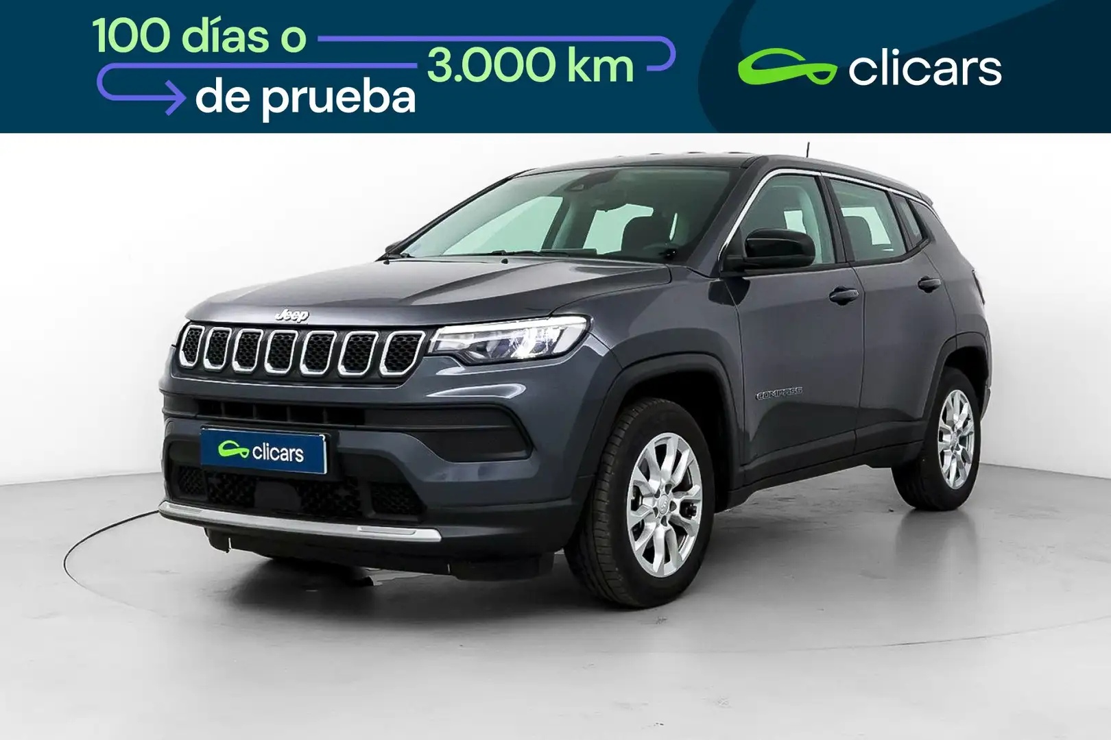 Jeep Compass 1.5 MHEV Altitude FWD DCT Gris - 1