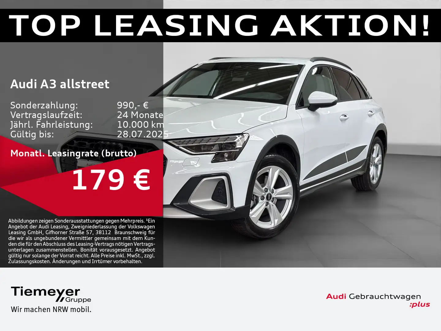 Audi A3 35 TFSI LED SONOS AHK eSITZE Wit - 1