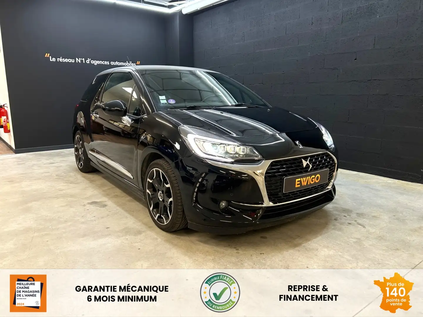 DS Automobiles DS 3 1.2 130ch Série Spéciale BLACK LEZARD - CARPLAY /  - 1