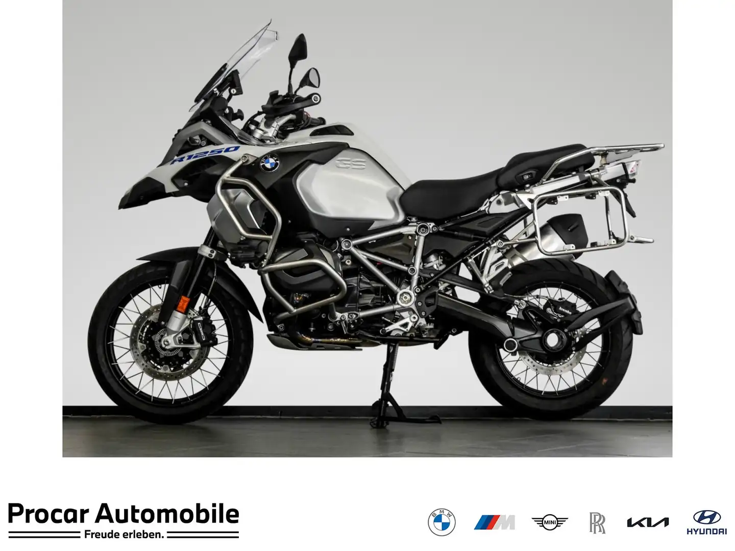 BMW R 1250 GS Komfort- Dynamik- Tourenpaket; DWA Weiß - 1