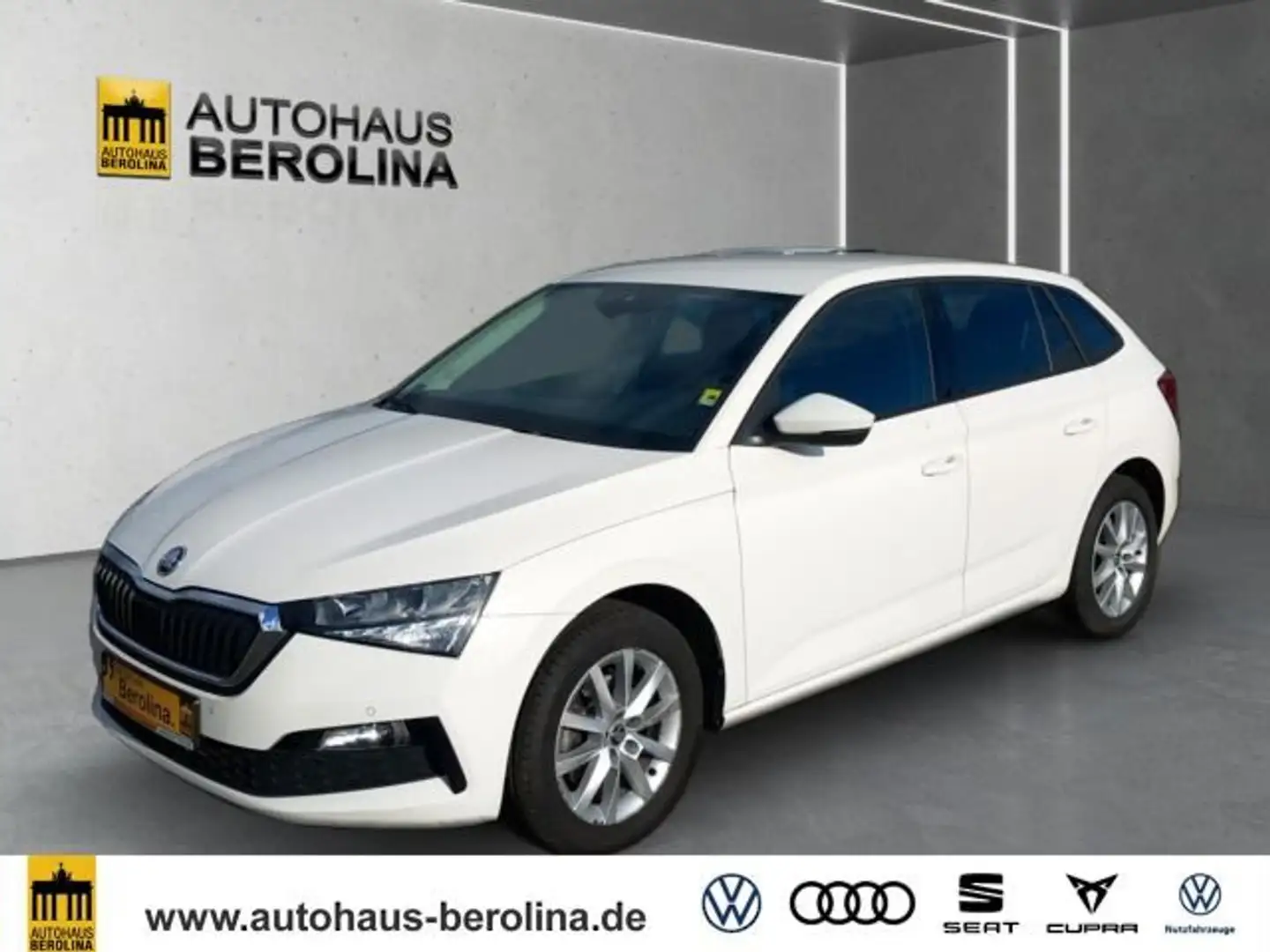 Skoda Scala 1.0 TSI Ambition *PDC*KLIMA* Weiß - 2