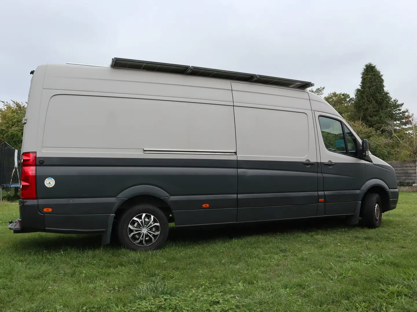 Volkswagen Crafter Lange Ausführung L3/H3 mit Anhängerkupplung Grau - 2