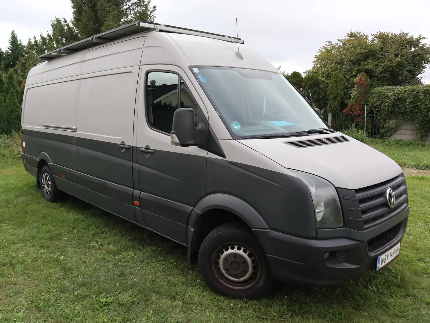 Volkswagen Crafter Lange Ausführung L3/H3 mit Anhängerkupplung Grau - 1