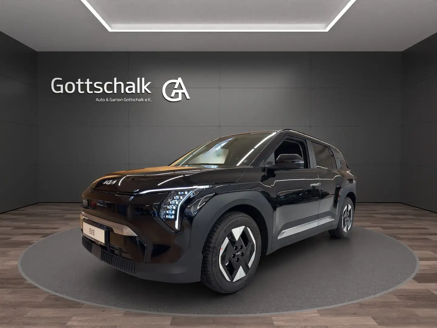 Kia EV3 Earth 81,4-kWh-Batterie *WCP*UP*BP* Schwarz - 1