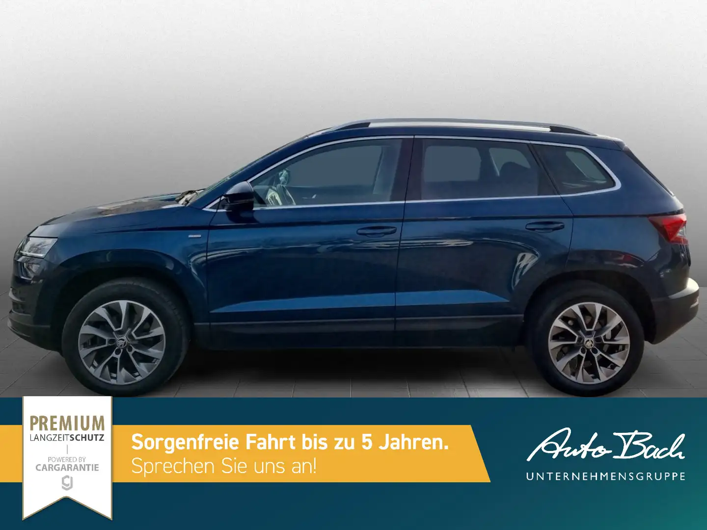 Skoda Karoq Ambition 1.5TSI Navi LED EPH GRA Blau - 2