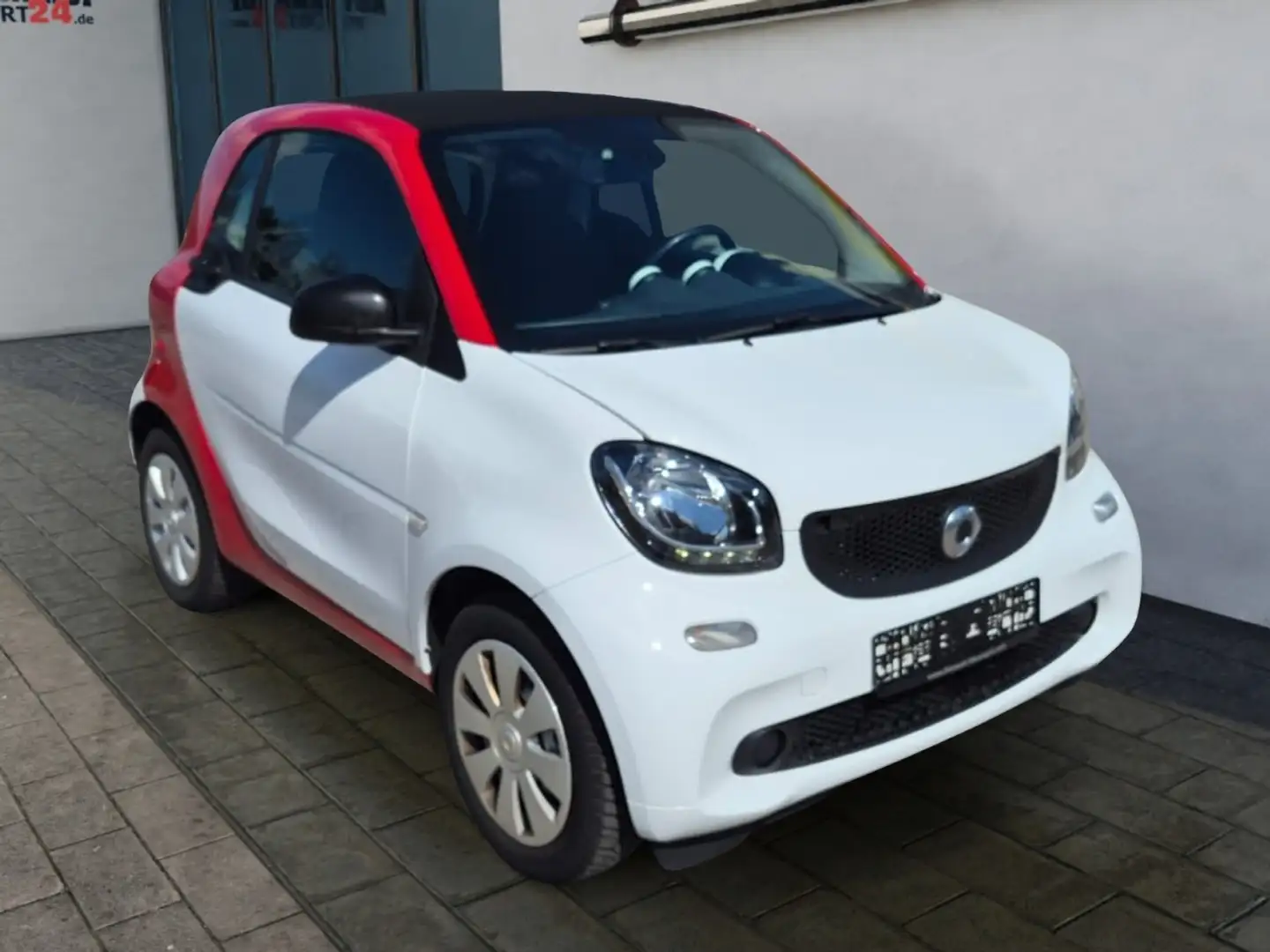smart forTwo coupe Basis*Klimaautomatik*BC*Faltdach* Klima Blanc - 1