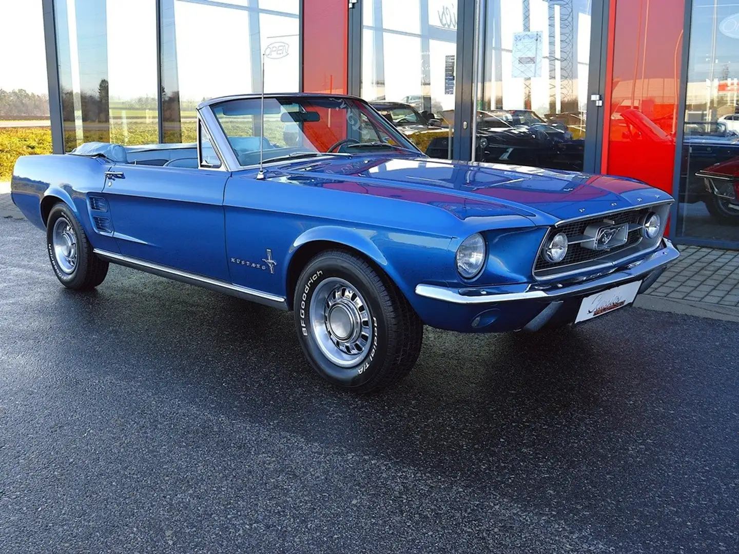 Ford Mustang 289cui V8 Cabrio A-Code Blau - 1