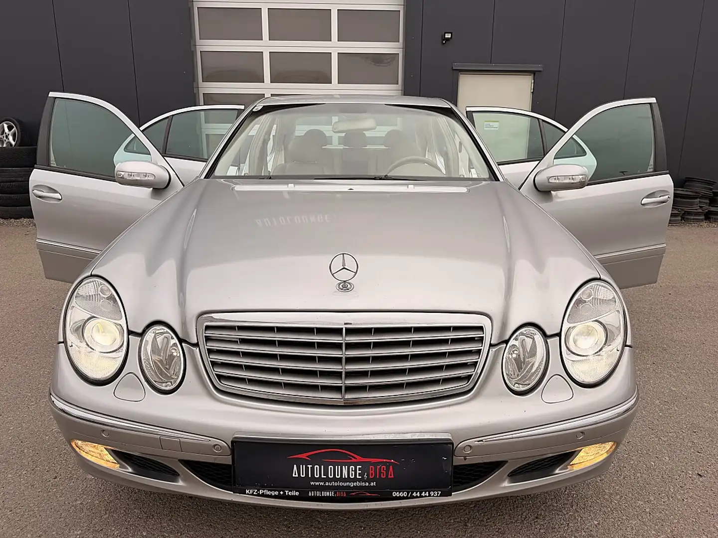 Mercedes-Benz E 220 CDI Elegance, PICKERL:11/2026, TOP Ausstattung,... Silber - 2