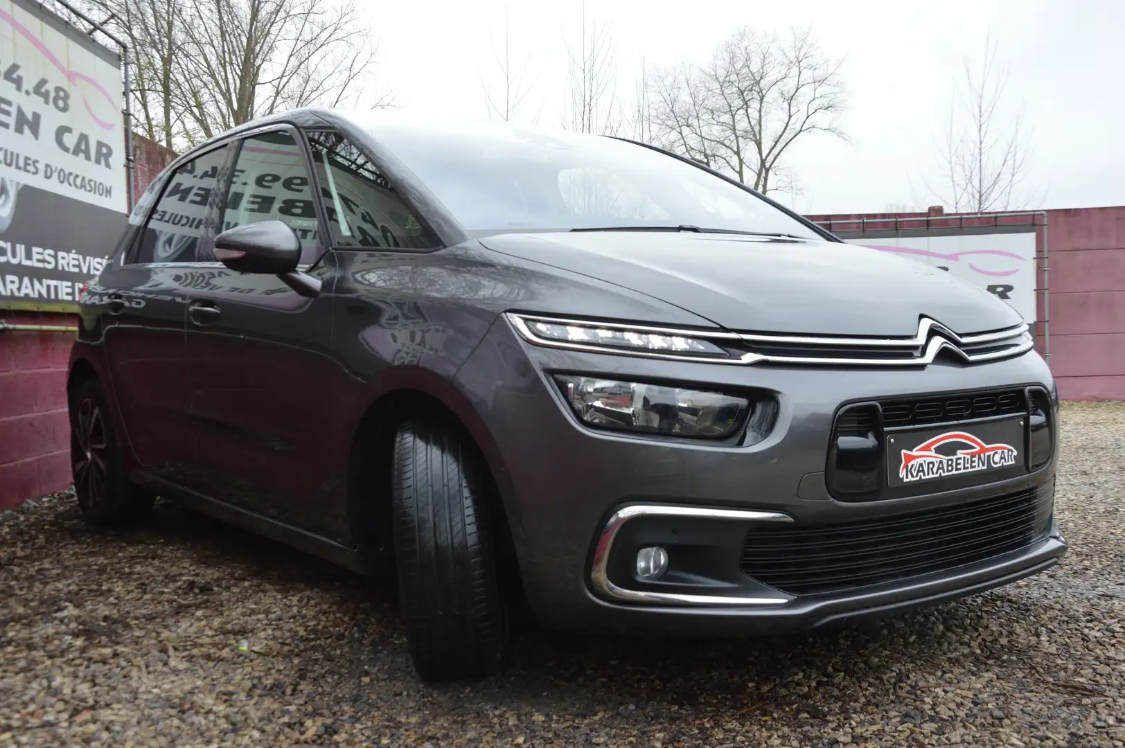 Citroen C4 SpaceTourer 2.0BlueHDi Shine NEUF BOITE AUT NAV CAM 69.675KM Gris - 2