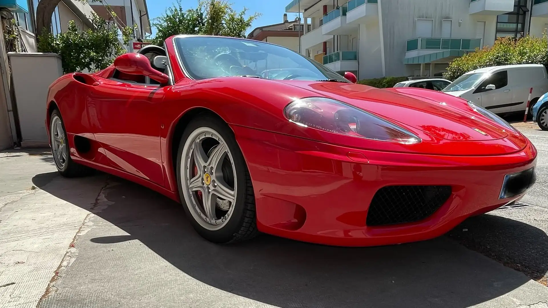 페라리 360 Spider 2003 빨강 사진 7