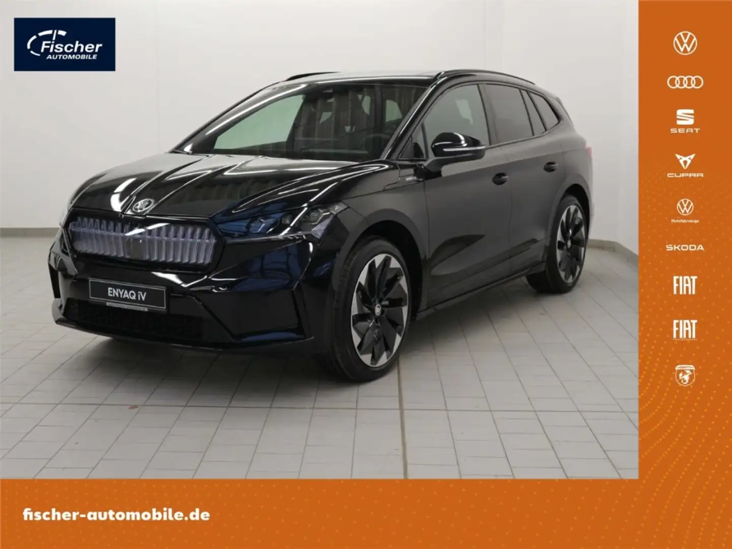 Skoda Enyaq Elektro Sportline 85x 82 kWh Schwarz - 1