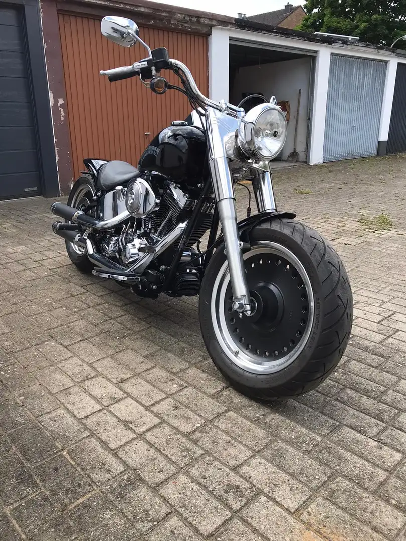 Harley-Davidson Fat Boy Harley Davidson Custom Negru - 2