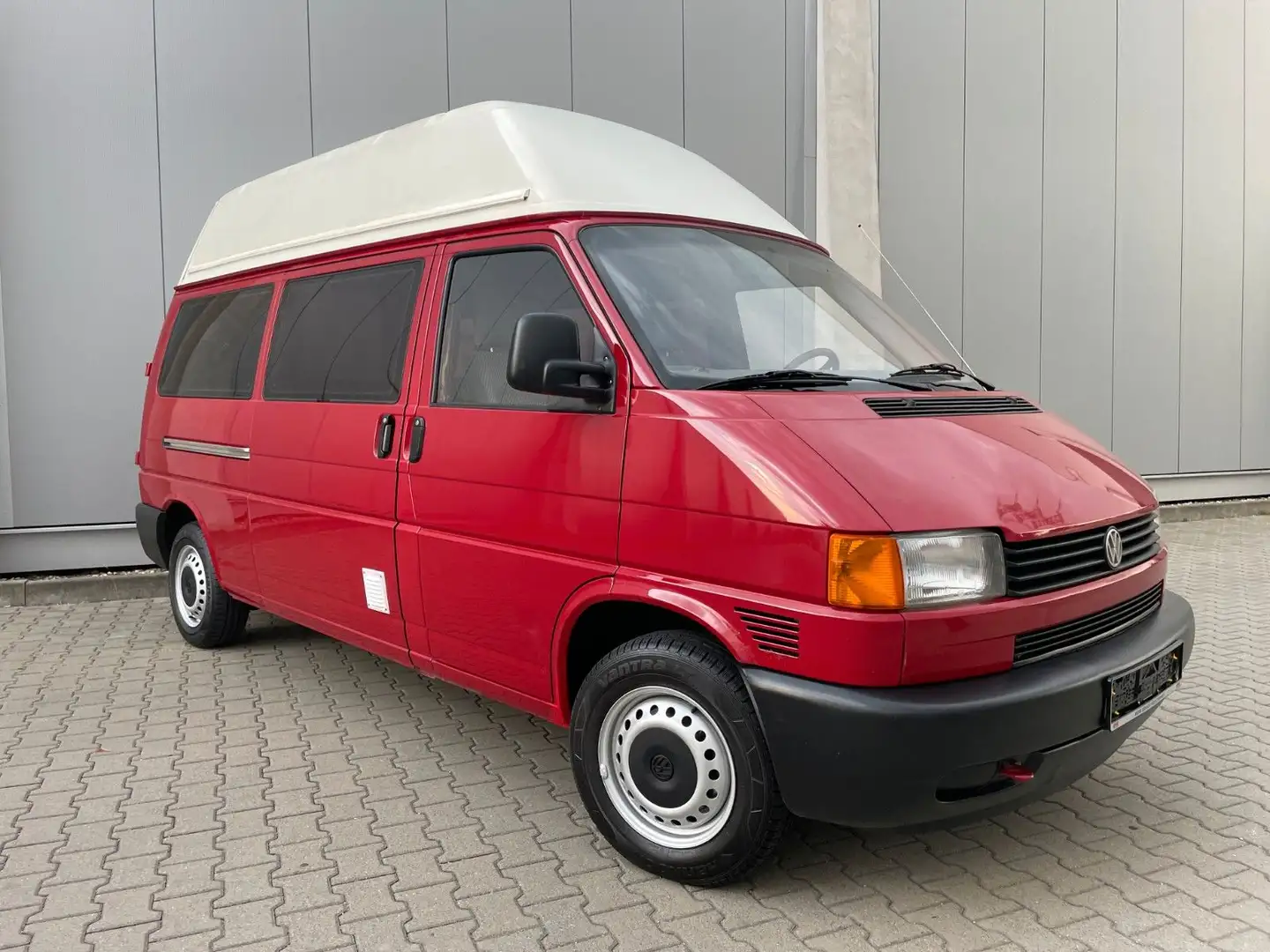 Volkswagen T4 Kombi T4 1.9 TD Hoch Lang AHK Webasto Glasdach Camper Rood - 2