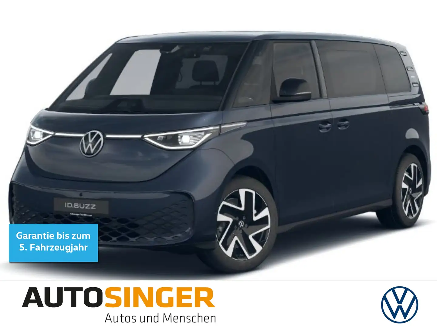 Volkswagen ID. Buzz ENERGY LANG LR 7-S*WÄRME*360*AHK*3-Z Blau - 1