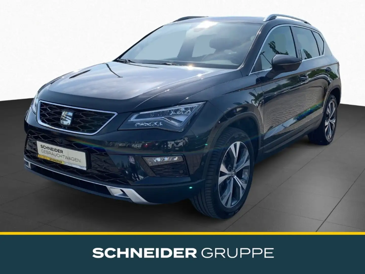 SEAT Ateca XCELLENCE 1.5 TSI DSG 4Drive LED+AHZV+SHZ Zwart - 1