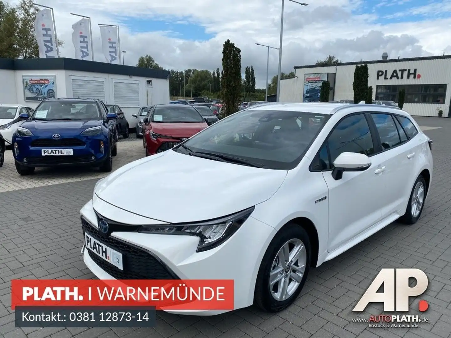 Toyota Corolla Touring Sports Hybrid Comfort Weiß - 1