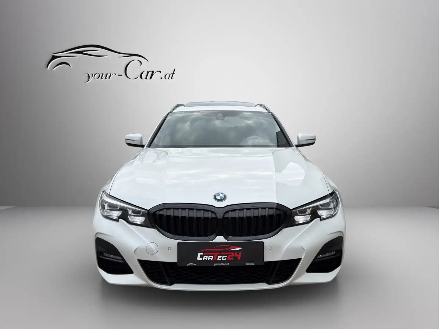 BMW 330 e Touring M-Sport Aut. *PANO, AHK, HIFI, SHADOW* Weiß - 2