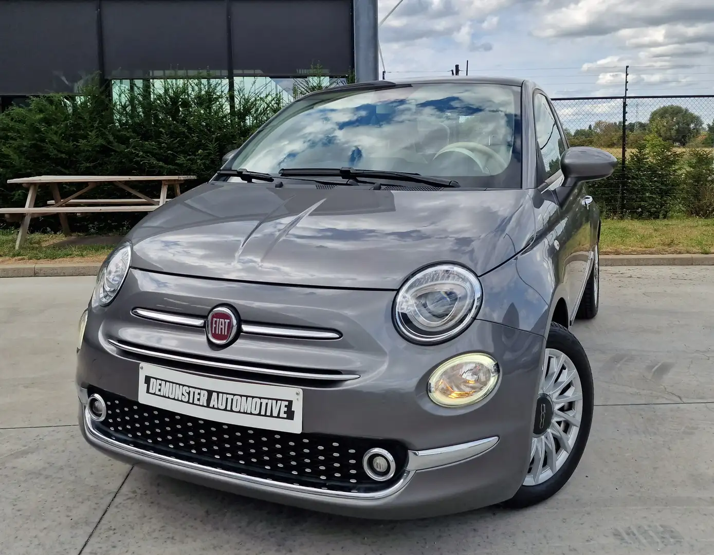 Fiat 500 500 1.2/carplay/pano/sensoren Gris - 1