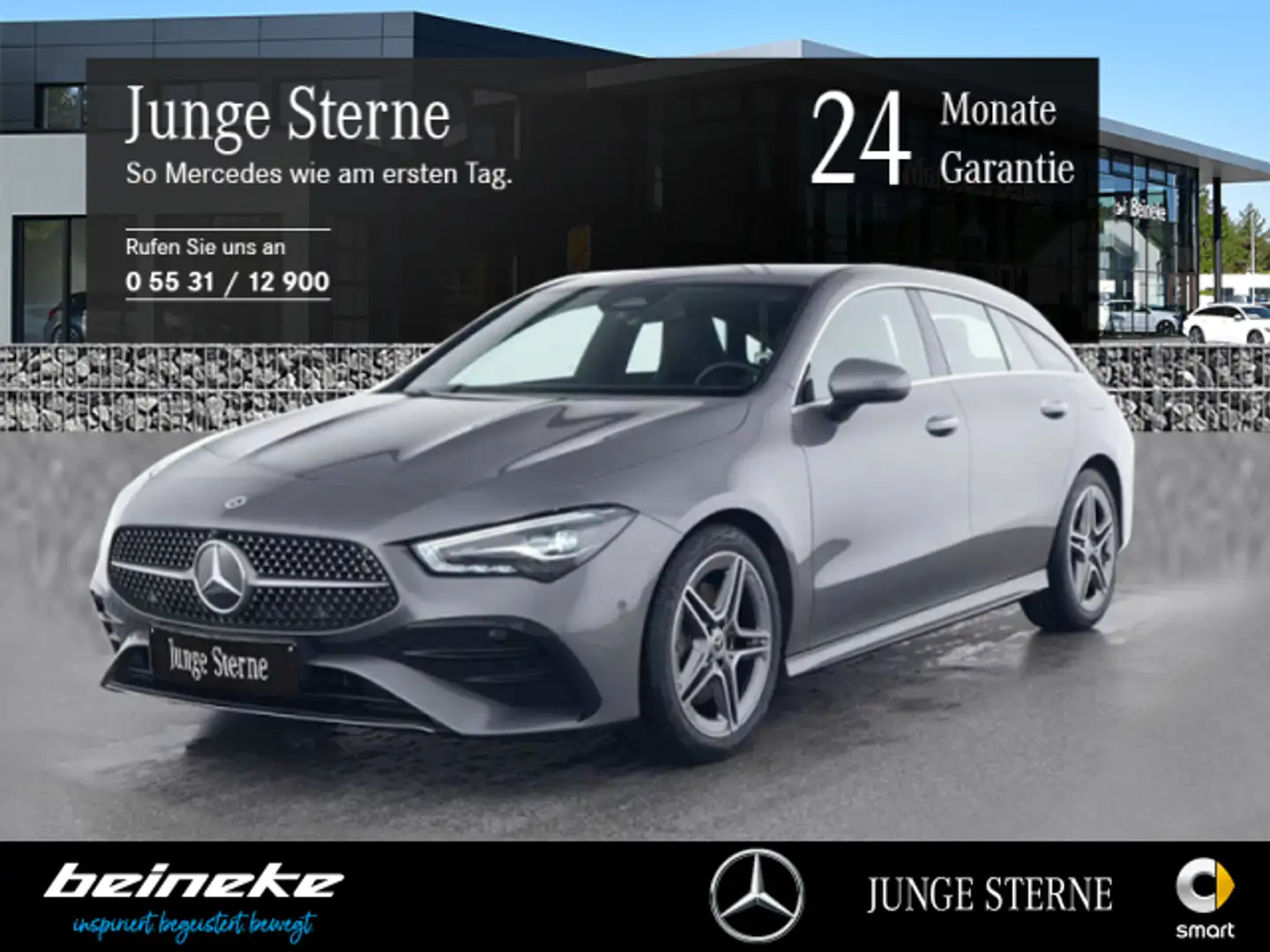Mercedes-Benz CLA 200 CLA 200 SB AMG LED Keyless Kamera Easy-P WinterP Grau - 1