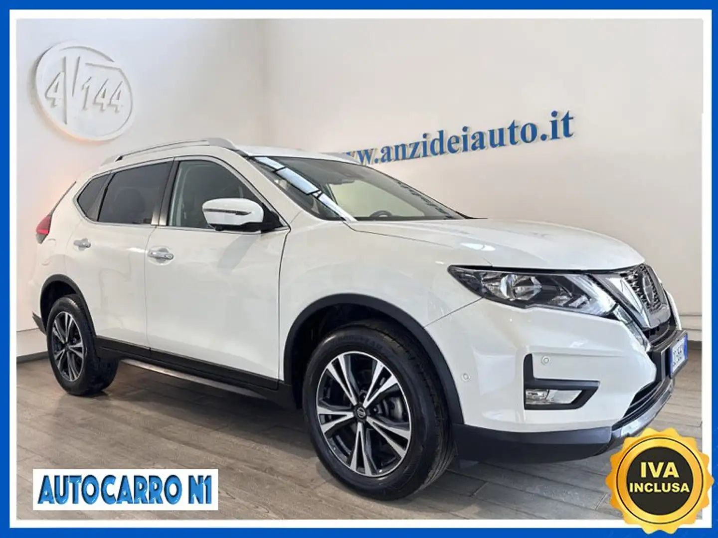 Nissan X-Trail N1 dCi 150 4WD X-Tronic Autocarro N-Connecta Bianco - 1