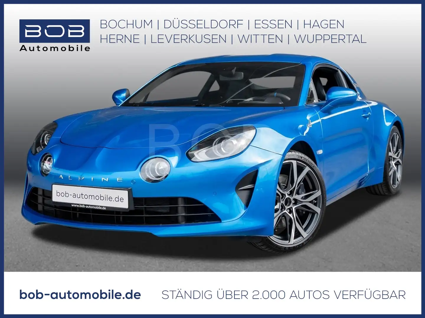 Alpine A110 A110 KLIMA LM-Felgen eFH ABS ESP LED ASR Bleu - 1