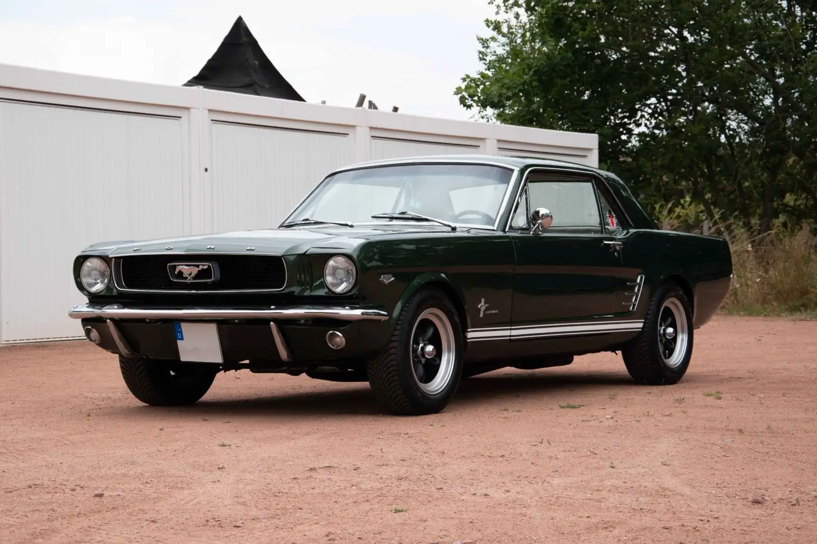 Ford Mustang 1966 Mustang 289ci Coupe Groen - 2