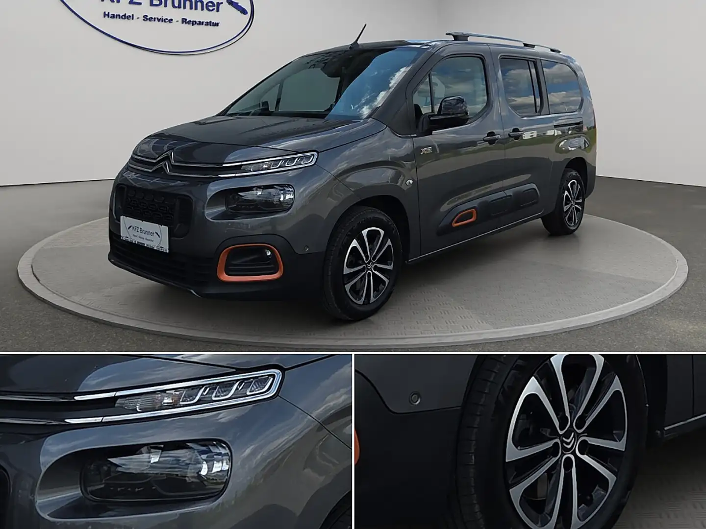 Citroen Berlingo **XL,XTR,Head-UP,NAVI,EAT8,180°RFK,SITZH** Grau - 2