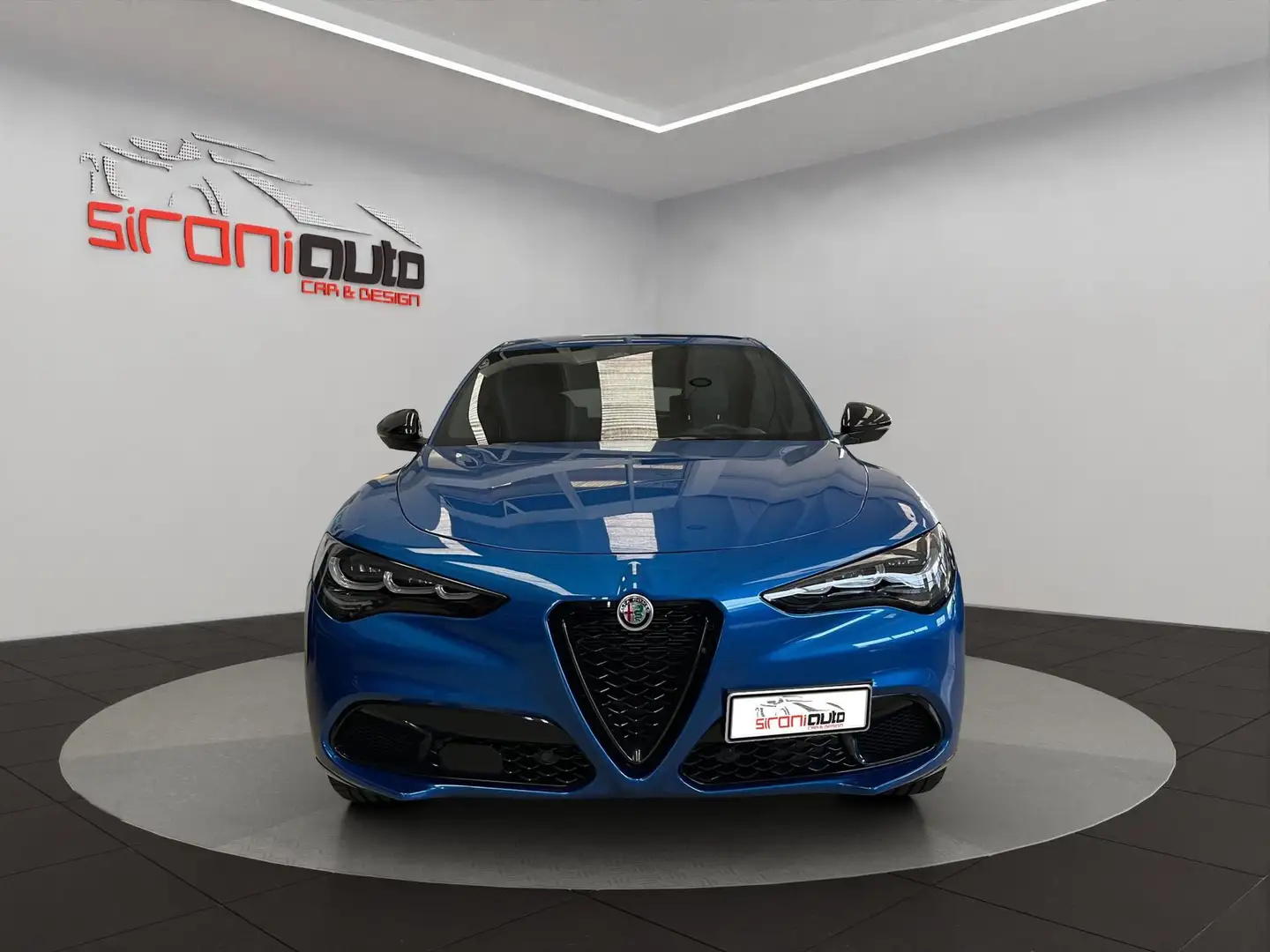 Alfa Romeo Stelvio Stelvio 2.2 Turbodiesel 210 CV AT8 Q4 Veloce Azul - 2