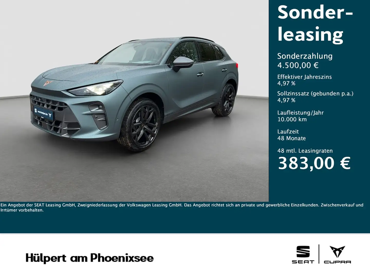 CUPRA Terramar 2.0 VZ DSG 4DRIVE AHK MATRIX HUD SENNH. Gris - 1