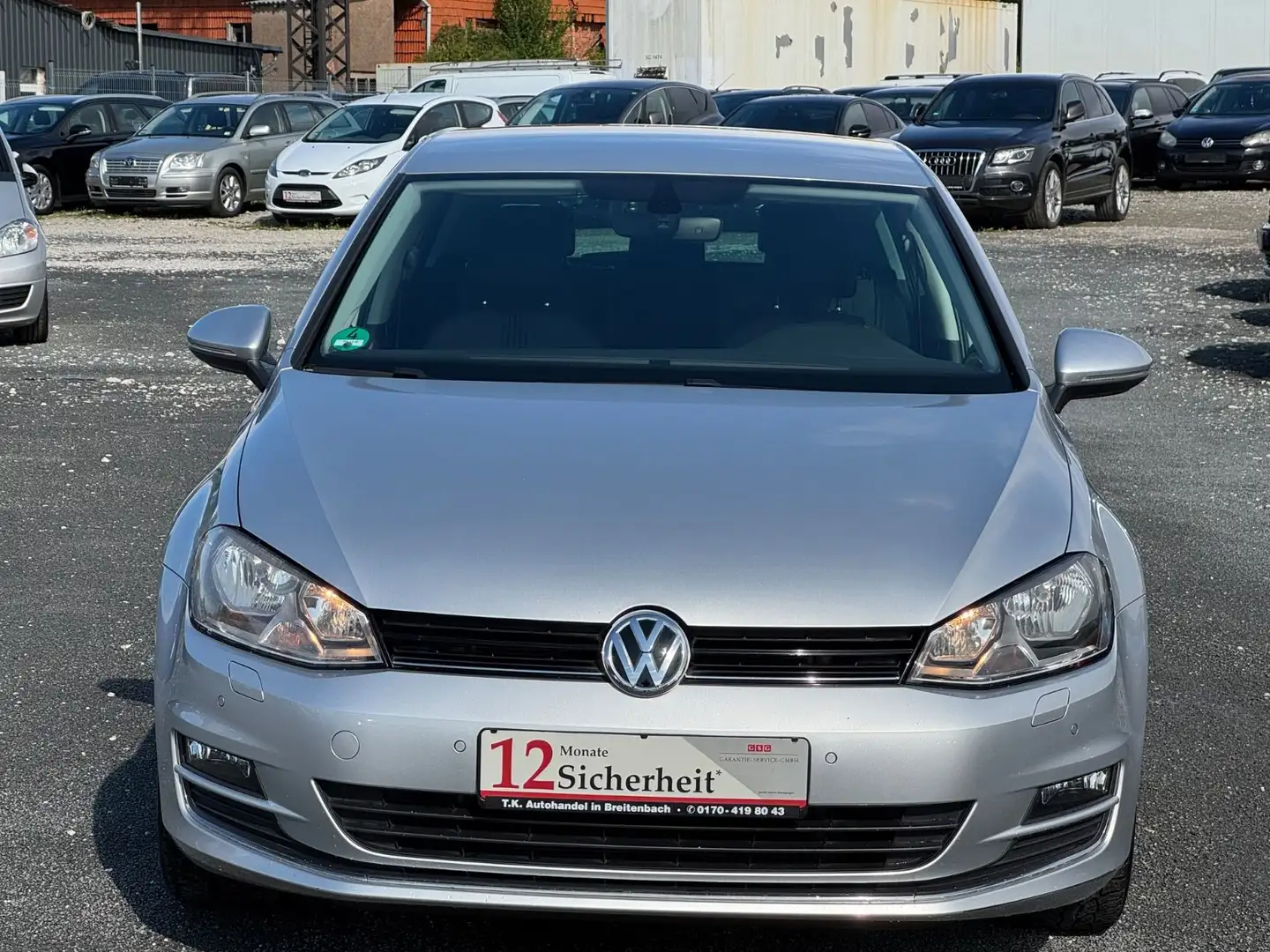 Volkswagen Golf VII Lim. Allstar BMT/SHZ/NAVI/EURO 6 Argent - 2