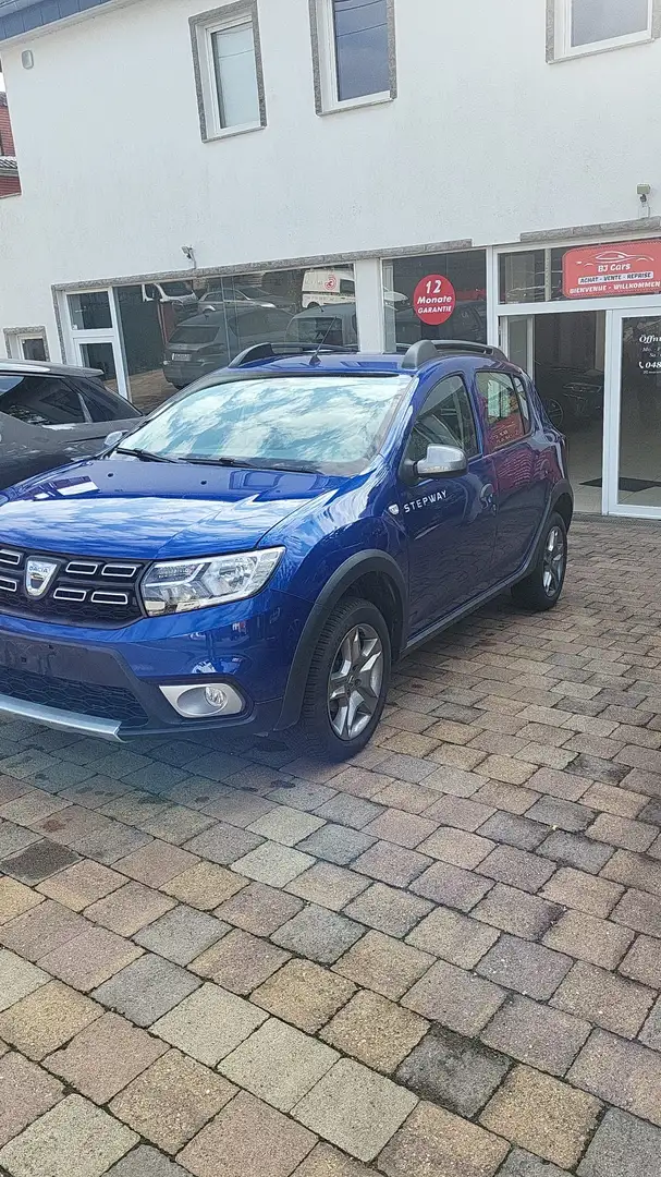 Dacia Sandero 0.9TCE*STEPWAY*AUTOMATIQUE*GPS*GARANTIE 12MOIS* Bleu - 1