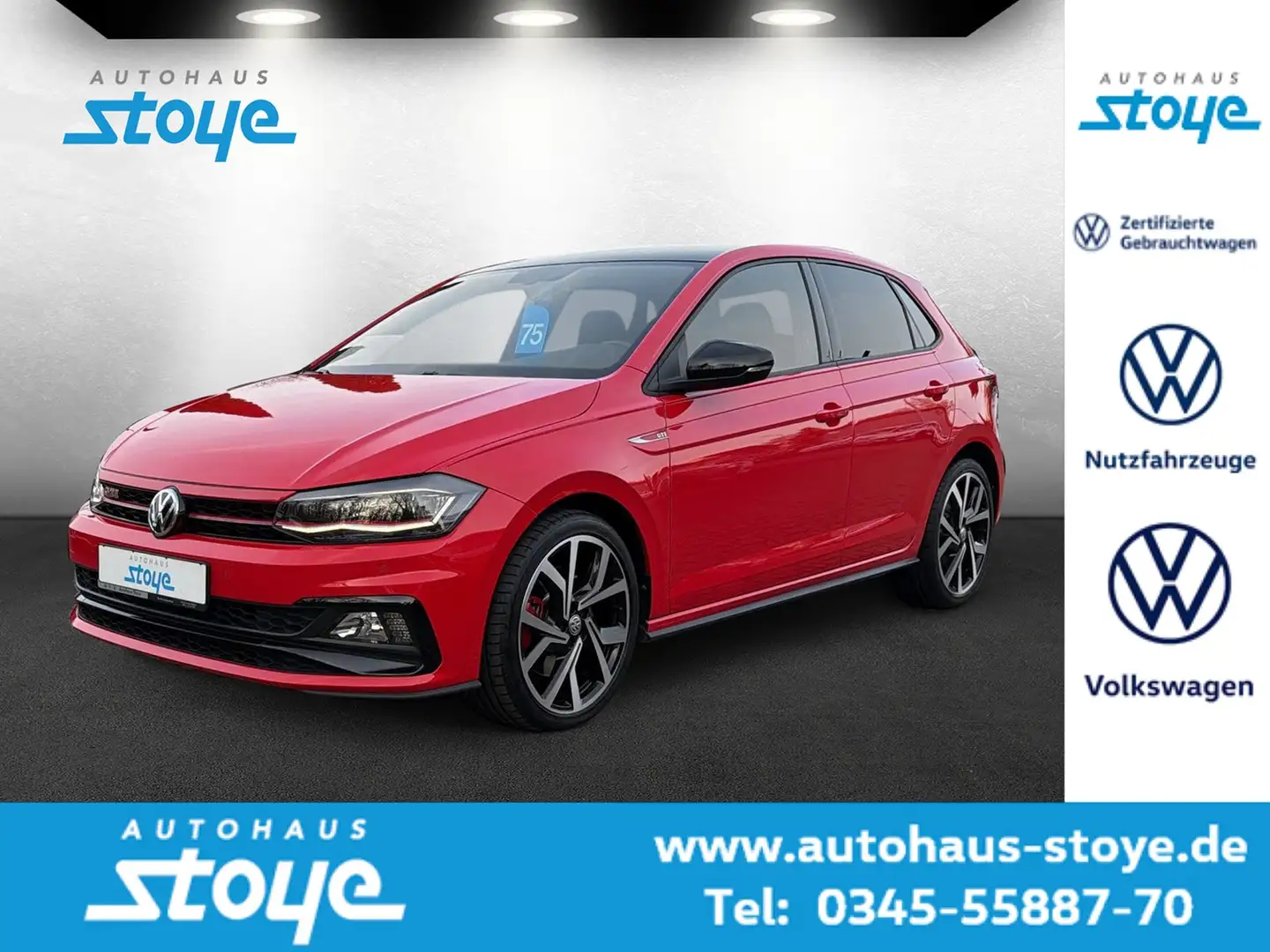 Volkswagen Polo GTI Navi LED Roof Pack GTI Rot - 1