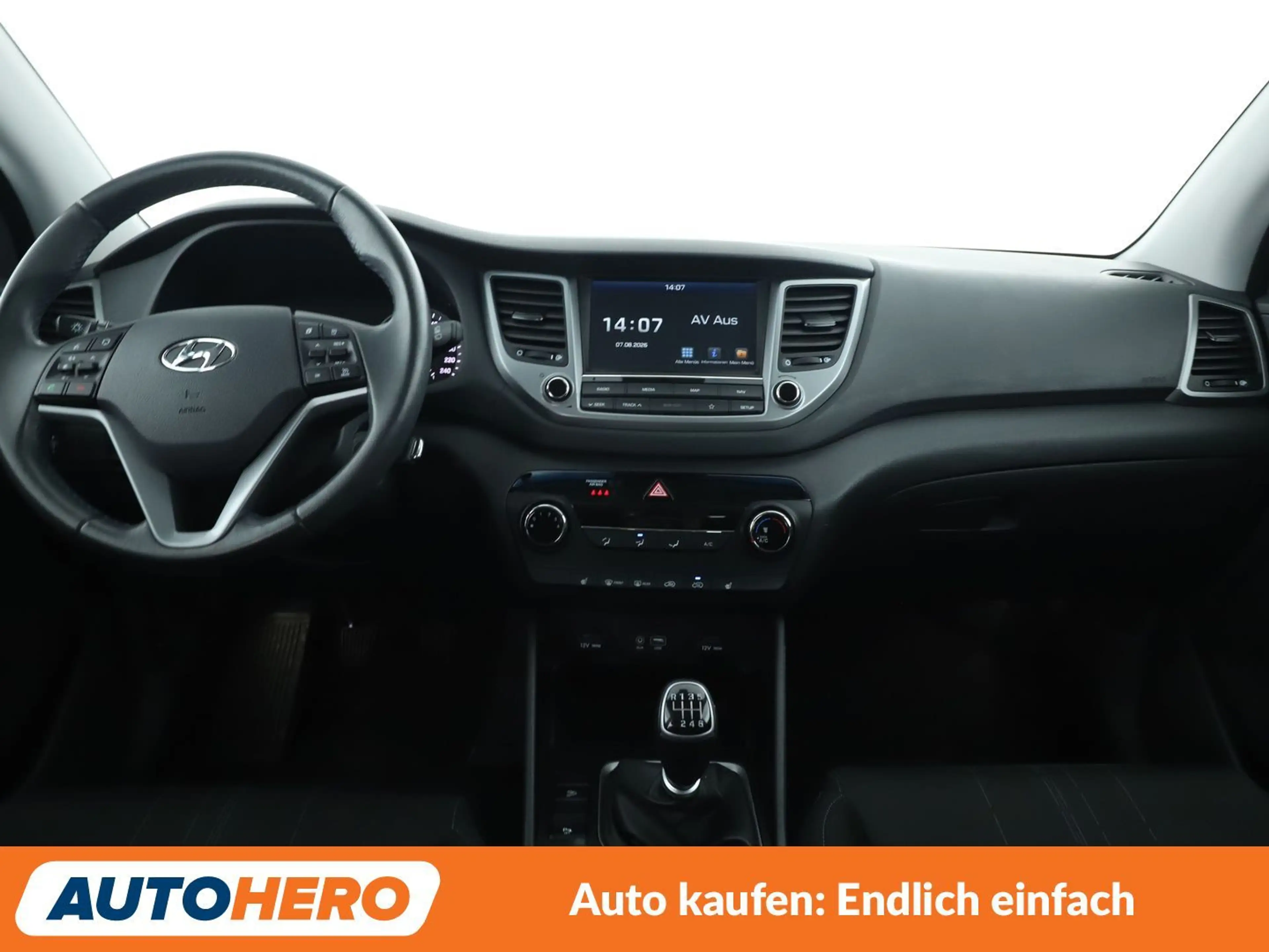 Hyundai TUCSON 1.6 Classic blue 2WD *NAVI*TEMPO*CAM*PDC*SHZ*ALU* — photo 12